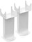 NRG Pair of Floor Mounting Feet for Flat Designer Double Radiators White