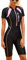 SEAUR Rash Guard Damen Kurzarm UPF 50+ Einteiler Badeanzug Reißverschluss Schwimmanzug Slim Fit Sonnenschutz Bademode Schwimmen Surfen Wetsuit - XS