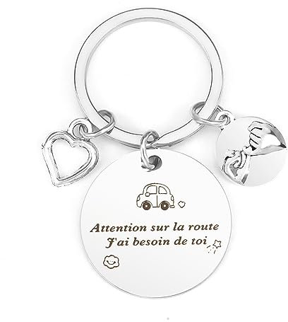Porte Clef Voiture,Cadeau Pour Son Copain,Porte Clef Couple,Porte Clef Moto,Cadeau Tonton Porte Clé,Cadeau Amour,Porte Clé Papa,Aimant Porte Clef,Porte Clef Merci,Cadeau Copain,