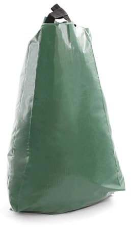 Wiltec Baumbeutel 75L, Wassersack für 35-40 mm dicke Bäume, Bewässerungssack aus PVC für Bäume zur langfristigen Wasserabgabe bei Trockenheit