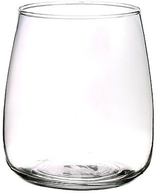 INNA-Glas Glasvase HYDRI, klar, 22,7 cm, Ø 19 cm - Farbige Vase