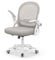 naspaluro Bürostuhl, Ergonomischer Schreibtischstuhl mit Atmungsaktiv Netzbespannung, Hochklappbare Armlehnen, Höhenverstellbarer, Computerstuhl, Leichter Stuhl, 360° Drehstuhl, Grau