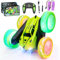 ODAPTO Ferngesteuertes Auto Crawler für Mädchen 6-12+ Jahre, RC Spielzeugauto mit LED Licht, 2.4Ghz 4WD, 360° Flip, inkl. 2 Aufladbaren Batterien（Grün）
