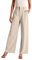 HZMM Weites Bein Hose Elegantes Hose Damen Frauen Stoffhose Für Frauen Arbeit Business Casual Hoch taillierte Anzughose Fließende Hose Büro Chino Hose Damen(Beige, S)