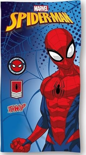 New Discount Strandtuch Spiderman oder Badetuch Spiderman, 70 x 140 cm (Badetuch, Spiderman)