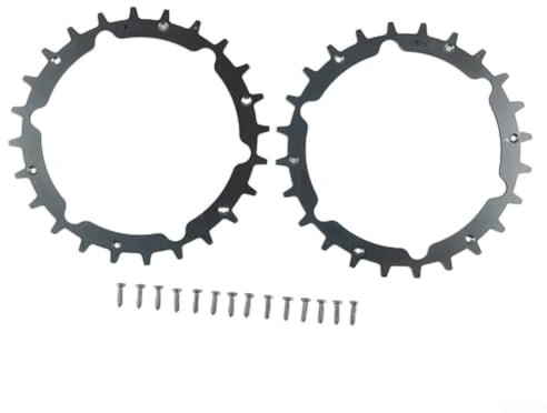 Pointes de tondeuse à gazon robotique pour Sileno City 250 Smart 300 400 500 Smart+ 600 durée de vie avec pointes de tondeuse à gazon en acier inoxydable, empêchent les dommages à la pelouse