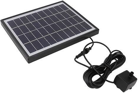 POPETPOP 12v Pompe De Fontaine Solaire Flottante Pour Jardin Fontaine Pour Oiseaux De Jardin h Et Économique