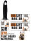 Redberry Value Rouleau Anti-Peluches et Recharge – 270 Feuilles – Rouleau adhésif pour épilation des Poils d'animaux, épilateur de Poils de Chiens, de Chats, Rouleau adhésif pour vêtements