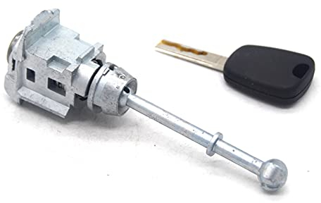 QASULER Baril de Serrure de Porte Avant Gauche, for Peugeot, 508, for citroën, C3 C5 207 2008 256973 9170KP 36410600 Ensemble de serrures à Cylindre pour Voiture