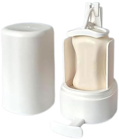 Molinillo de jabón rallador dispensador de jabón para manos sólidas - Molinillo de jabón ajustable para barra de jabón - Piezas de jabón sólidas Soporte para jabón - Dispensador de jabón de pared