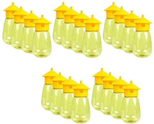 Iyalezirk Fly Catcher Outdoor Lot de 20 pièges à mouches réutilisables