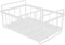 Luxshiny Organizador de Fregadero de Cocina Soporte de Esponja con Drenaje Rejilla para Jabón y Accesorios Moderno y Práctico Espacio y Mantiene Limpio