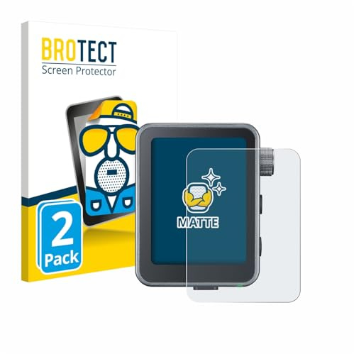 BROTECT Schutzfolie für Godox X3 Pro | 2 Stück Entspiegelnder Displayschutz Made in Germany Matte Displayschutz-Folie Anti-Reflex Anti-Fingerprint Einfache Montage