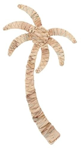 SIGNES GRIMALT Décoration Murale Palmier en Fibres Naturelles – Style Bohème et Tropical – 59 cm