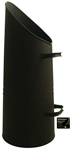 Blackspur Kohleneimer aus Eisen Schwarz 56 cm