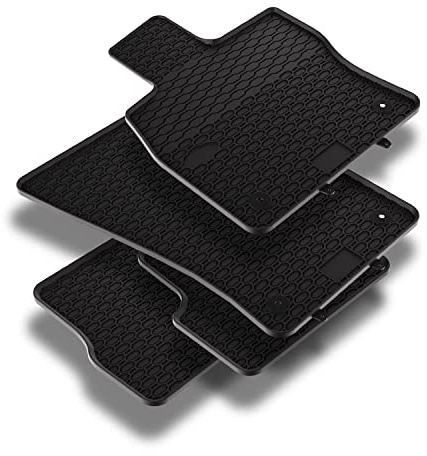 Gummimatten Golf 7/ A3 2012-/ 2013, Schwarz