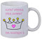 NetSpares Kaffee Tasse Kniet nieder Hier kommt die Königin Fun Weihnachten Geschenk Büro