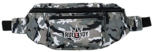 2Stoned Hüfttasche Bauchtasche Retro mit Stick Rudeboy Stylee in Ice Camo für Herren und Jungen