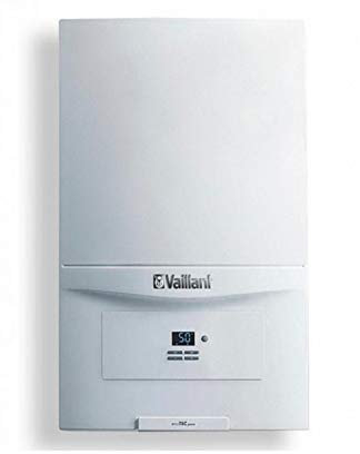 Vaillant Chaudière à gaz à condensation mixte Ecotec Pure, 13,2kW, modèle VMW 236/7-2 au gaz naturel, 33,5 x 44 x 72 centimètres (référence : 2519977), blanc, standard