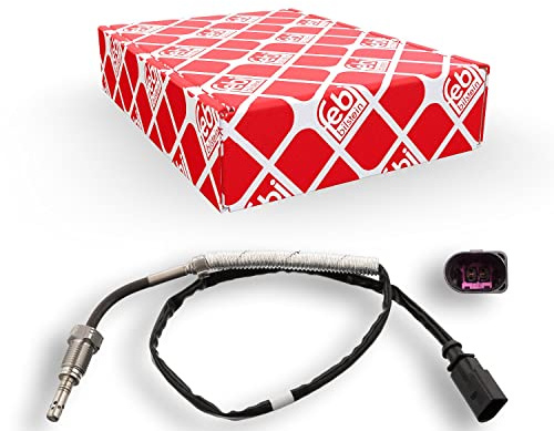 febi bilstein 100811 Abgastemperatursensor, 1 Stück | Kompatibel mit: AUDI A3, A3 Cabriolet, A3 Limousine, A3 Sportback, TT, TT Roadster, SEAT LEON, LEON SC, LEON ST
