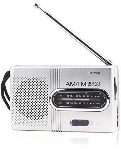 Radio Portable Digitale AM FM, Personnel Transistor Radio avec Antenne Télescopique, Mini Récepteur Radio de Poche, Lecteur De Musique Balcon