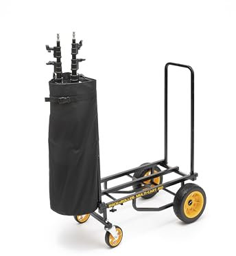 Rock-N-Roller RSAHBR8 Rigid Bottom Handle Bag for R8, R10, R12 Multi-Carts (RSAHBR8) - Black