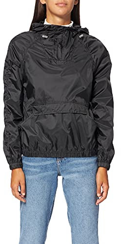 Urban Classics Ladies Transparent Light Pull Over Jacket Coupe-Vent, Noir, XXXXL Femme