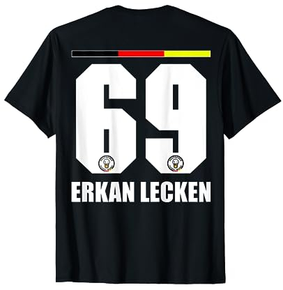 Deutschland Sauf Trikot 69 Erkan Lecken Sauf Legende T-Shirt