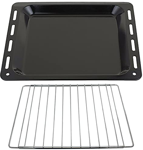 SPARES2GO Baking Tray + Extendable Shelf Compatible with Howdens Lamona Oven Cooker