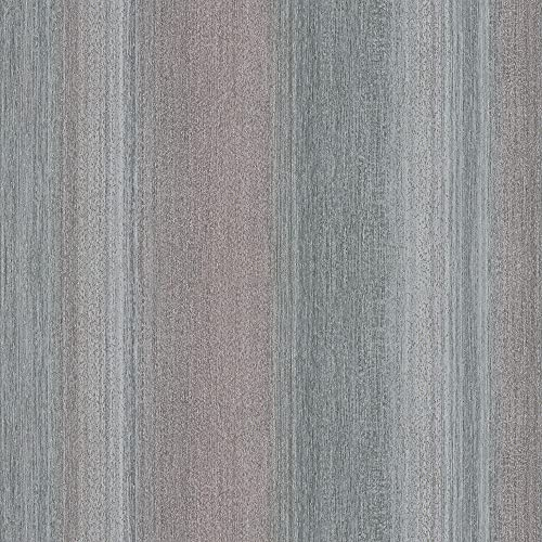 Galerie 32836 Perfecto 2 Streifentapete, 10,05 m x 53 cm, Rosa/Grau