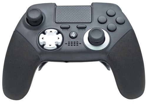 Manette de jeu pour PS4 - Double vibration - Avec palettes arrière pour PS4/PS3