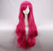 ydound Anime Coer Wig. Strawberry Sweetheart Princess Magenta Long Curly Cosplay Perücke Cosplay 30 Zoll