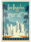 MyPuzzle Los Angeles Skyline, Vintage Poster - Premium 1000 Teile Puzzle - MyPuzzle Sonderkollektion von Anderson Design Group