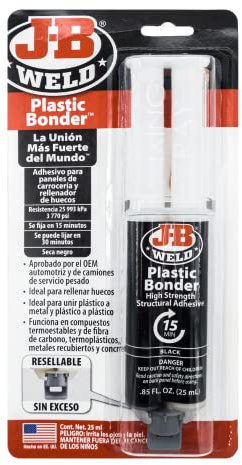J-B Weld 50139SPA - Klebstoff - Epoxy - Kunststoffe - Auto - Karosserie - Schwarz getrocknet - 25 ml