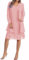 Minetom Robe Femme Robe De Soiree Fête Dentelle Dress De Ceremonie Mariage Cocktail sans Manche Tulle Boléros Demoiselle d'honneur Robe J Rose 48