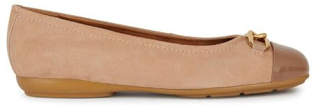 Geox D Annytah A, Ballet Flat Mujer, Color Carne, 35 EU