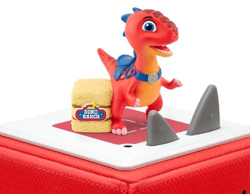 tonies Dino Ranch Audio Character, audiobooks for children, Dinosaur stores, for use with Toniebox, ages 3+, ()