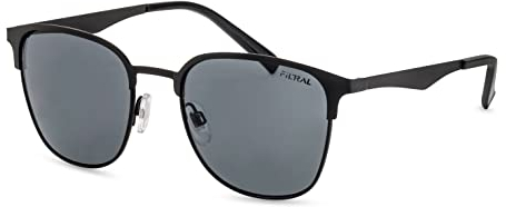 FILTRAL Retro Herren Sonnenbrille/Metall-Sonnenbrille im angesagten Browline Style F3092724