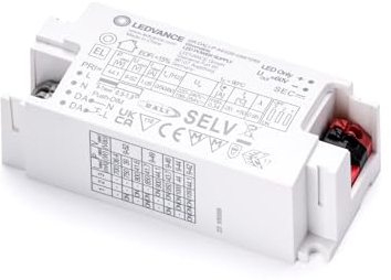 Dimmable LED Power Supply Driver DR DALI-P-44 Elektronischer Transformator 9-52V 36-44W 700-1050mA SELV weiß