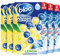 Bloo Power Active Toilet Rim Block Lemon, with Anti-Limescale, Cleaning Foam, Dirt Protection and Extra Freshness - Pack of 3 X 5 Rimblocks