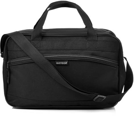 meteor Handgepäck Reisetasche für Kabinengepäck – Airline-kompatibel Weekender mit Lufthansa, Eurowings, Ryanair, EasyJet – 20 L 40×20×25 oder 44 L 55×40×20 – kompakt, faltbar, sportlich
