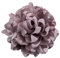 Baoblaze Blumenbrosche aus Satin, Kamelien-Blumen-Anstecker für Damen, handgefertigt, große Anstecknadel, Blumen-Haarspange für Zeremonie, Tanz, Kleid, Anzug, Helles Lila