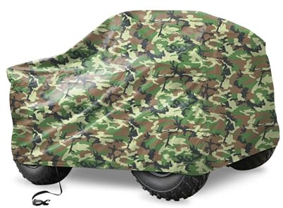 Hihaha XL Quad Bike ATV Cover Waterproof Full Cover Protector Camouflage Durable Material