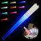 KBIBCK 2 paia di bacchette a spada laser, con luci a LED, per sushi, con luce LED, per cena con 9 modalità di colore, rimovibili, leggere, lavabili in lavastoviglie