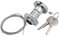 Garage Door Quick Release Lock Kit With Keys, Steel Wire Release Handle Lock Replacement Parts For Any Brand Garage Door Without Side Access