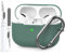 AHASTYLE Silikon Hülle für Airpods Pro Mit Reinigungsstift Schutzhülle und Haut Case für AirPods Pro [Front-LED Sichtbar] [Kabelloses Laden] Kompatibel mit Apple Airpods Pro 2019