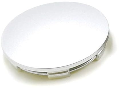 vmwia Auto Radnabenkappen Radkappen Für Audi A6 C6 Sedan 2004-2011,Zentralen Logo Nabendeckel Sonnenschutz Wasserdicht Styling Zubehör.,A/Pearl Matte Silver