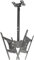 ZYLHGIKBAD Soporte telescópico para TV de Techo, Soporte de Montaje para TV de Techo de 2 Lados, para televisores de 32 a 55 Pulgadas, Soporte de Pared para TV
