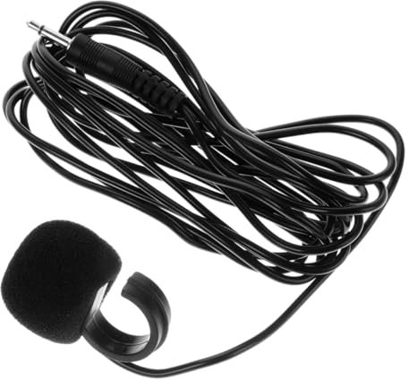 LOLIPPYY 5m Finger Microphone for Stage Performance Corded Condenser Mic for Flute Harmonica Ocarina Durability Instrument Sound Easy Setup Amplification Feature