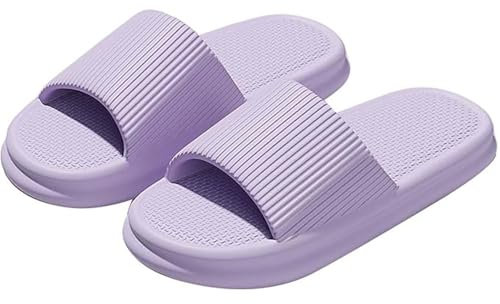 Claquettes Femme Homme Chaussons Antidérapantes Pantoufles Douche Sandales Piscine Plage Maison Claquettes Femme Confortable Soft Intérieur Extérieur